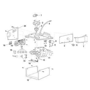 Part Location Diagram of 041A5615 Chamberlain Chain Spreader