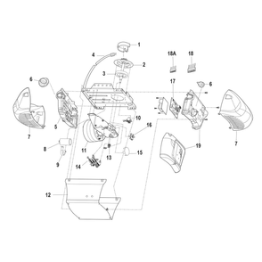 Diagram Diagram and Parts List for PD210  Chamberlain Garage Door Opener