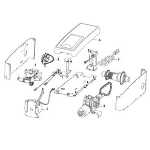 Part Location Diagram of 041-0365-000 Chamberlain Sensor Eyes And Brackets, 1997 To Current