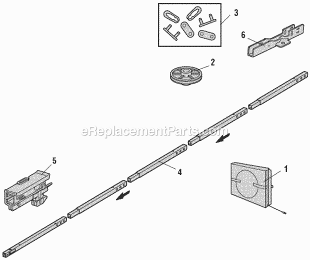 Page A Diagram and Parts List for HD920EV  Chamberlain Garage Door Opener