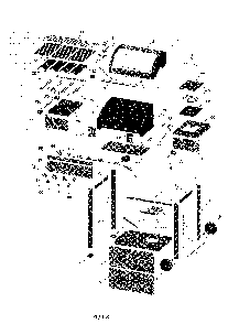 Part Location Diagram of SH302390011 Char-Broil Grill handle