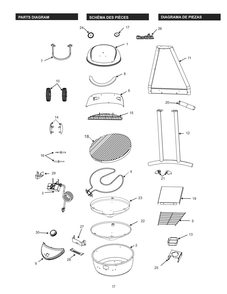 Part Location Diagram of 55710884 Char-Broil Heat Indicator