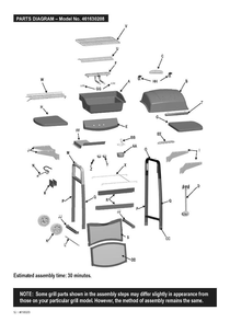 Part Location Diagram of 80010039 Char-Broil Bracket Support, Side Shelf (A)