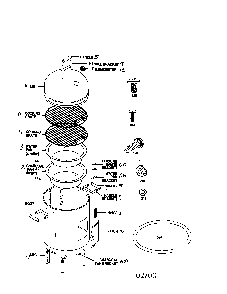 Smoker Diagram and Parts List for 4654300  Char-Broil Smoker