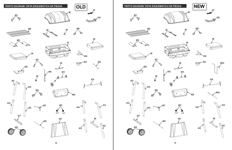Part Location Diagram of G215-0203-W1 Char-Broil Heat Tent
