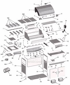 Part Location Diagram of 80001456 Char-Broil Hose