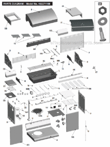 Part Location Diagram of 80017052 Char-Broil Hardware Pack (For Retailer Only)