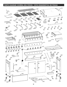 Diagram Diagram and Parts List for 463277918 2018 Char-Broil Grill