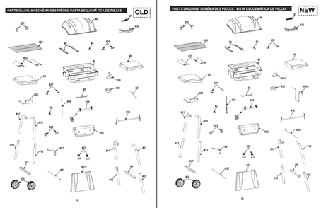 Part Location Diagram of G215-1500-W1 Char-Broil Control Panel