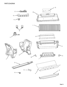 Part Location Diagram of 55710958 Char-Broil Grill Lid
