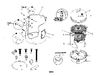 Part Location Diagram of 4157215 Char-Broil Handle