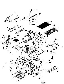 Grill 415154621 Diagram and Parts List for 154621  Char-Broil Grill