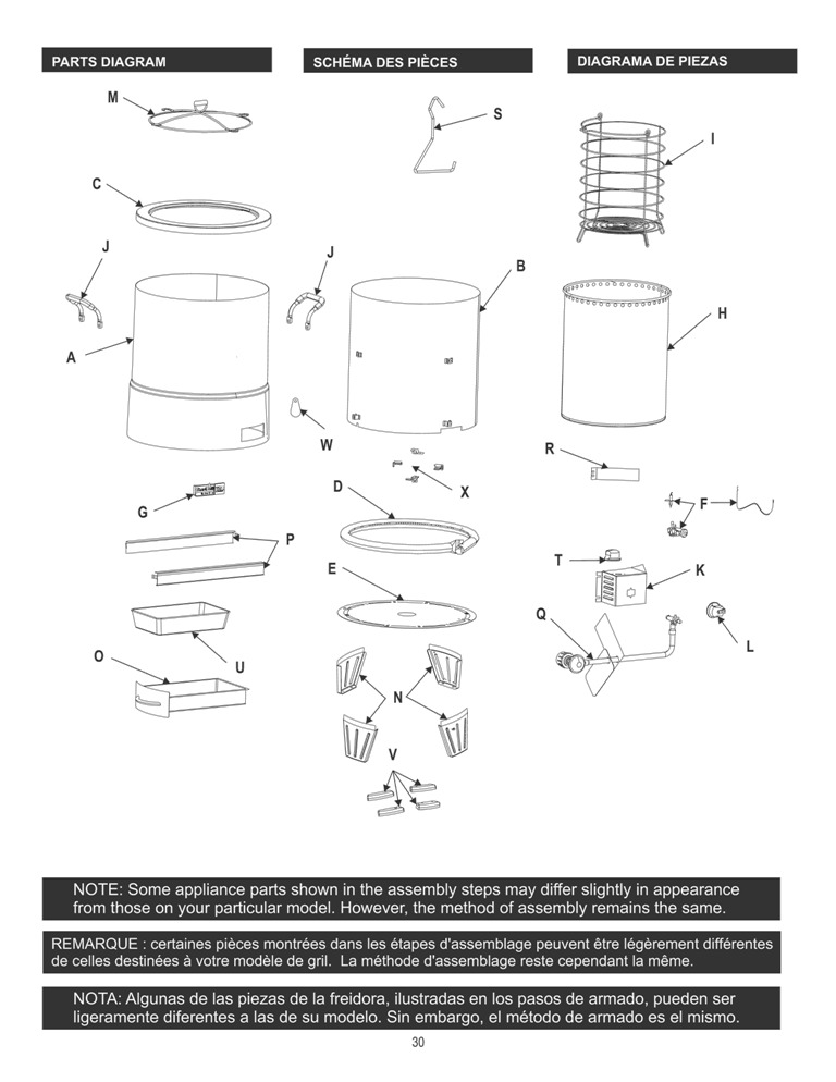 Diagram Diagram and Parts List for 14101480-A2 2015 Char-Broil Deep Fryer