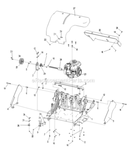 Part Location Diagram of 400446 Classen Side Guard Bushing