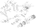Page B Diagram and Parts List for SC-18/80 S.N. 000413 and Above Classen Sod Cutter