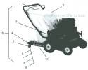 Page C Diagram and Parts List for TR-20 S.N. 002009 & Above Classen Dethatcher