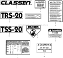 Page G Diagram and Parts List for TSS-20 S.N. 00143 & Above Classen Seeder