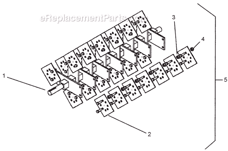 Page E Diagram and Parts List for TSS-20 S.N. 00143 & Above Classen Seeder