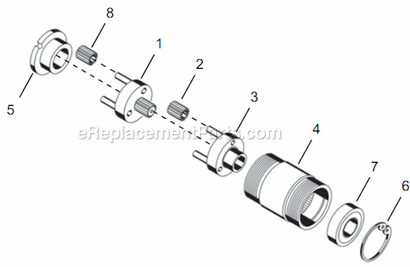 Page C Diagram and Parts List for 14PCA05Q  Cleco Electric Drill