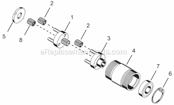 Page C Diagram and Parts List for 14PTA04Q  Cleco Electric Drill