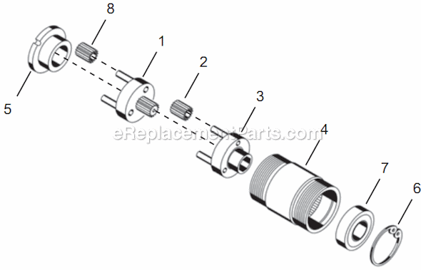 Page C Diagram and Parts List for 14PTA05Q  Cleco Electric Drill