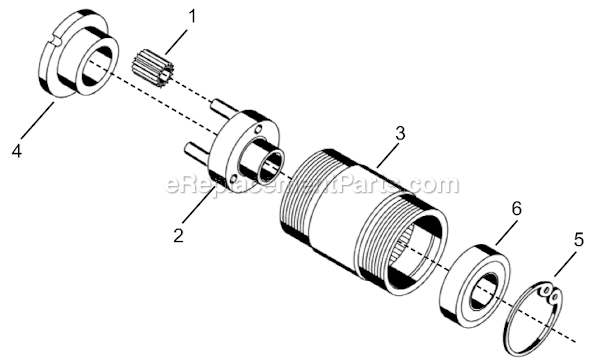 Page C Diagram and Parts List for 14PTA07Q  Cleco Electric Drill