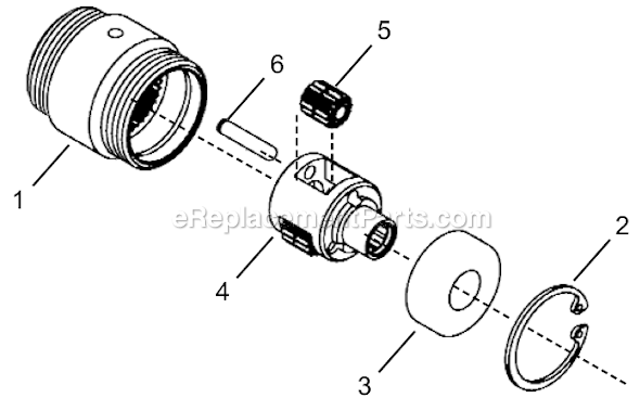 Page E Diagram and Parts List for 14PTA07Q  Cleco Electric Drill