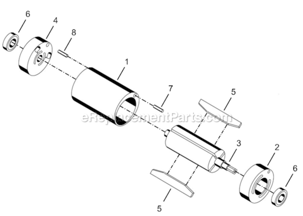Page B Diagram and Parts List for 14RAA02AH3  Cleco Ratchet