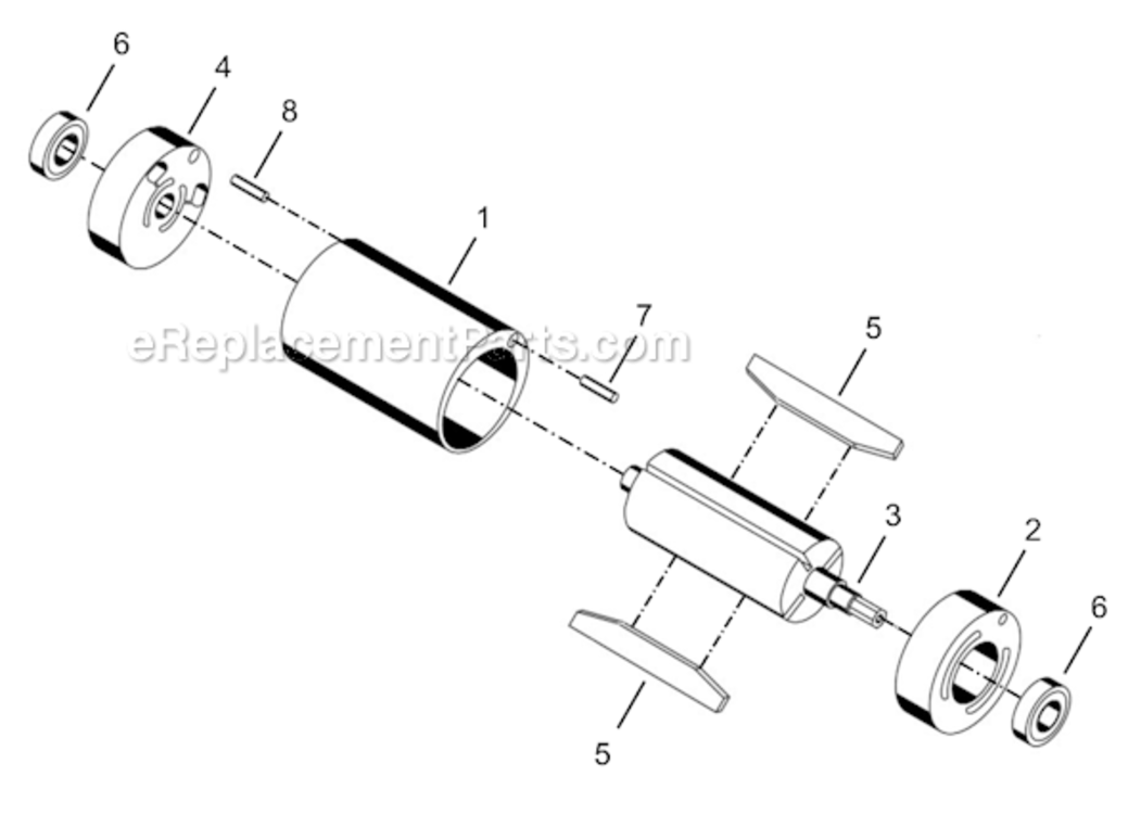 Page A Diagram and Parts List for 14RAS03AM2  Cleco Ratchet