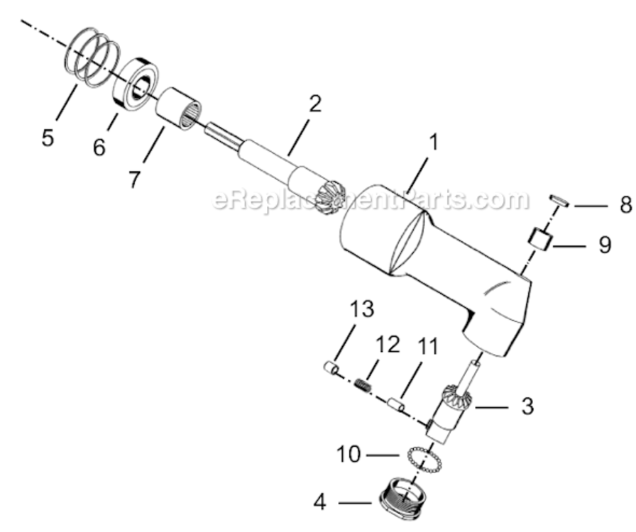 Page C Diagram and Parts List for 14RAS05AM2  Cleco Ratchet