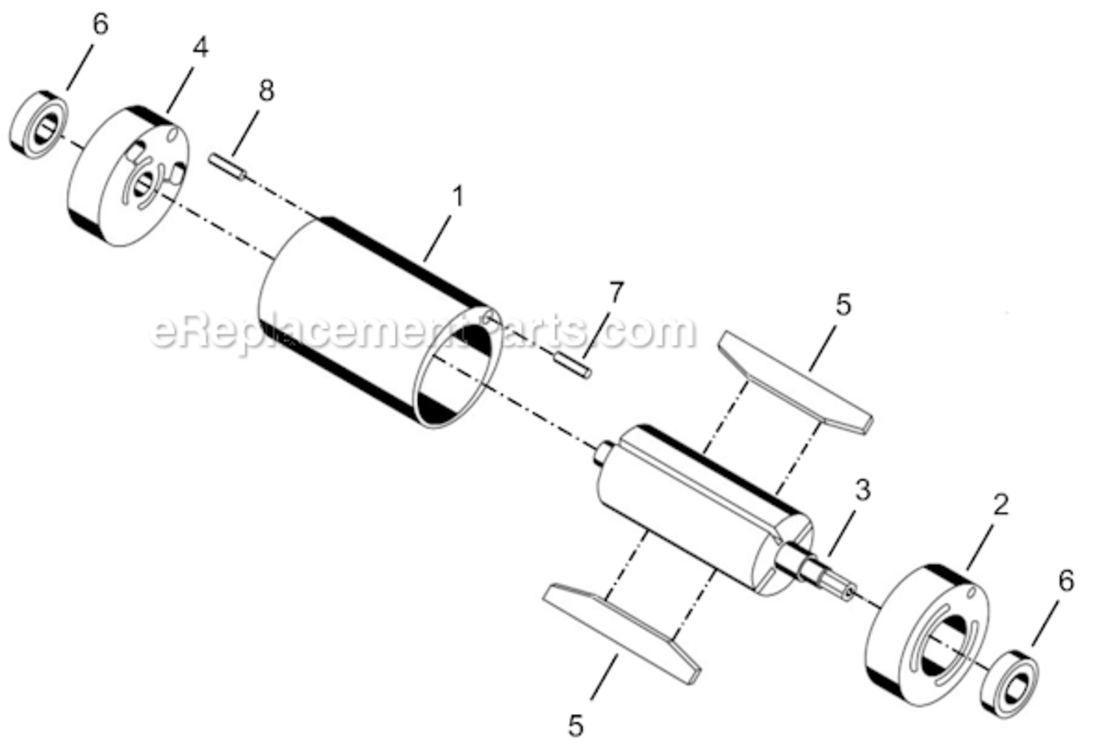 Page B Diagram and Parts List for 14RAS06AH3  Cleco Ratchet