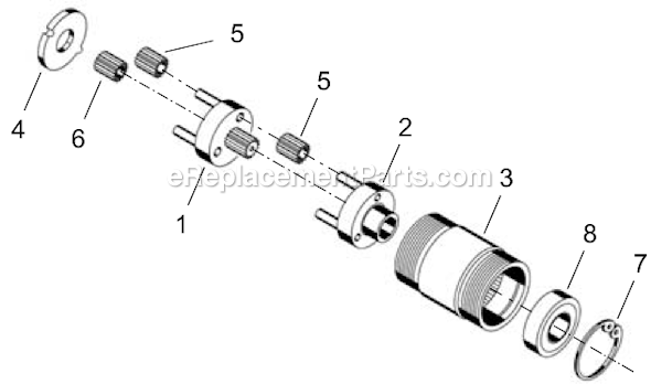 Page C Diagram and Parts List for 14SCA04Q  Cleco Electric Drill