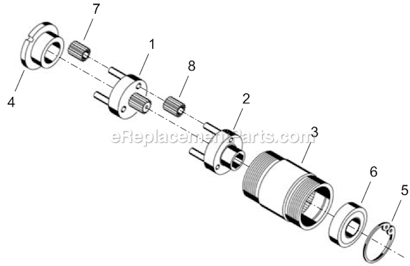 Page C Diagram and Parts List for 14SCA05B  Cleco Electric Drill