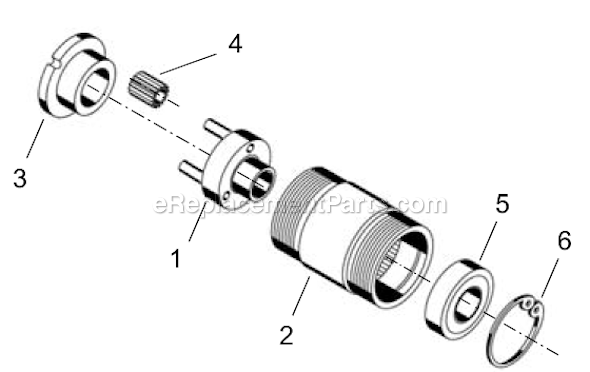 Page C Diagram and Parts List for 14SPA02B  Cleco Electric Drill