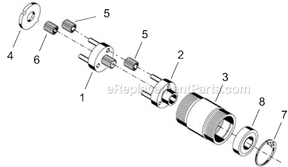 Page C Diagram and Parts List for 14SPA04Q  Cleco Electric Drill