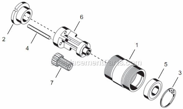Page C Diagram and Parts List for 14TCA03Q  Cleco Electric Drill