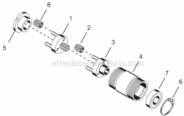 Page C Diagram and Parts List for 14TTA05Q  Cleco Electric Drill
