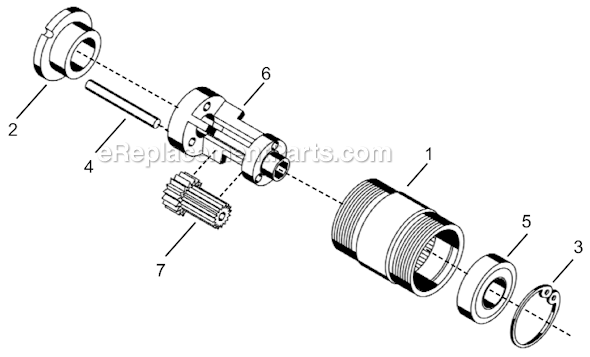 Page C Diagram and Parts List for 14TTA10Q  Cleco Electric Drill