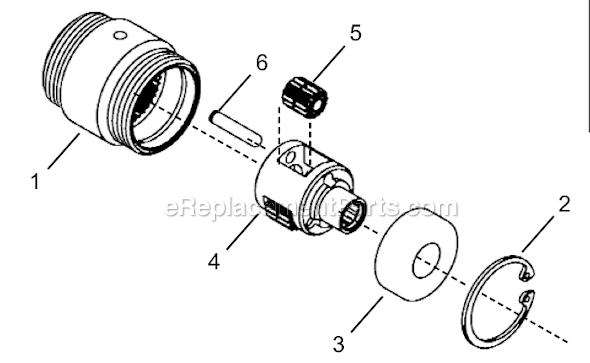 Page E Diagram and Parts List for 14TTA10Q  Cleco Electric Drill