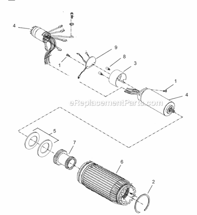 Page B Diagram and Parts List for 18CAE22AM3B  Cleco Ratchet