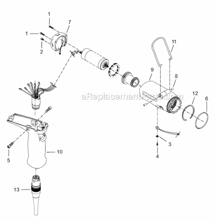 Page A Diagram and Parts List for 18CPE06D3P  Cleco Ratchet