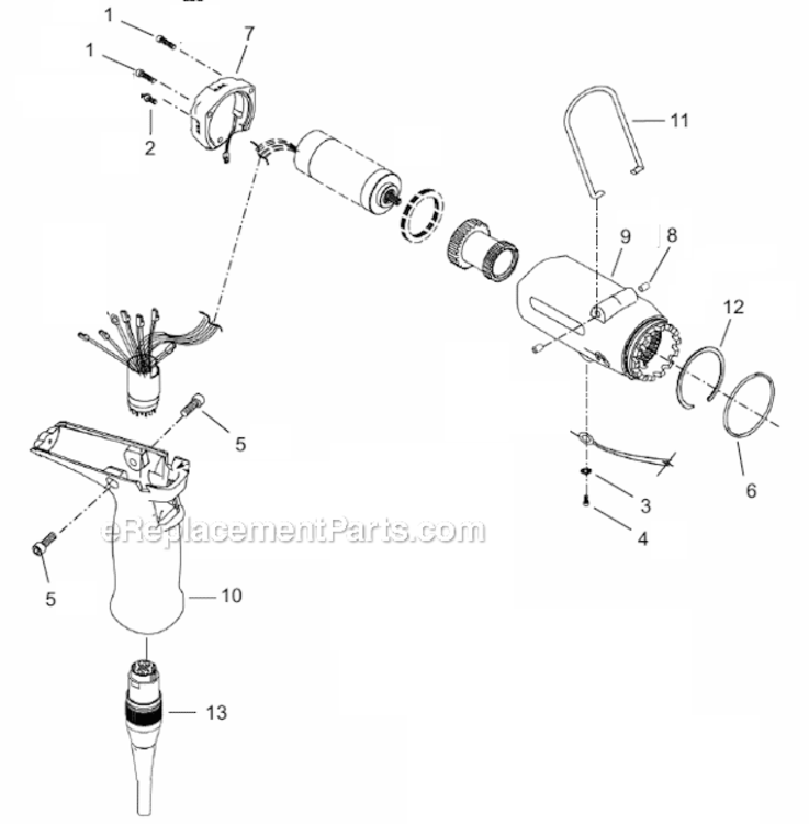 Page A Diagram and Parts List for 18CPE22D3B  Cleco Ratchet
