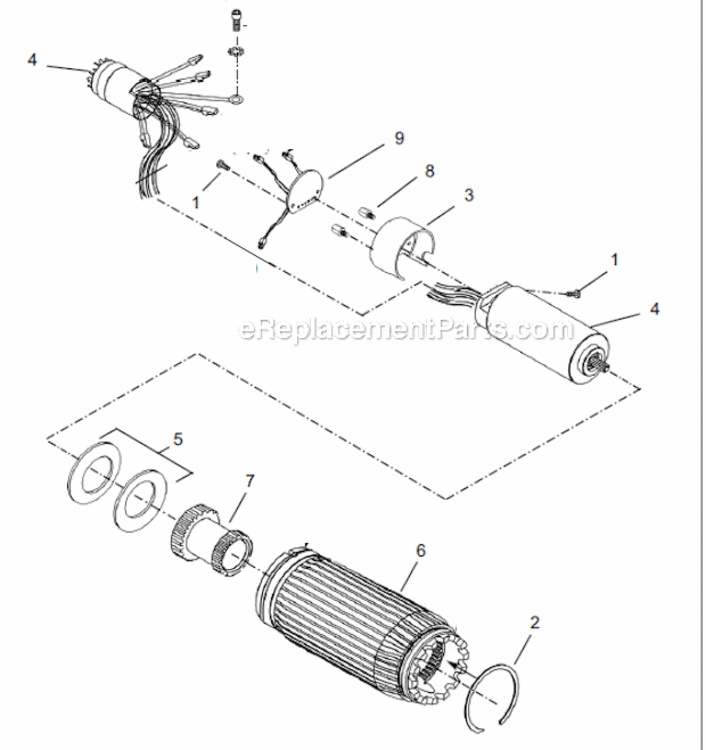 Page B Diagram and Parts List for 18CSE06D2  Cleco Ratchet