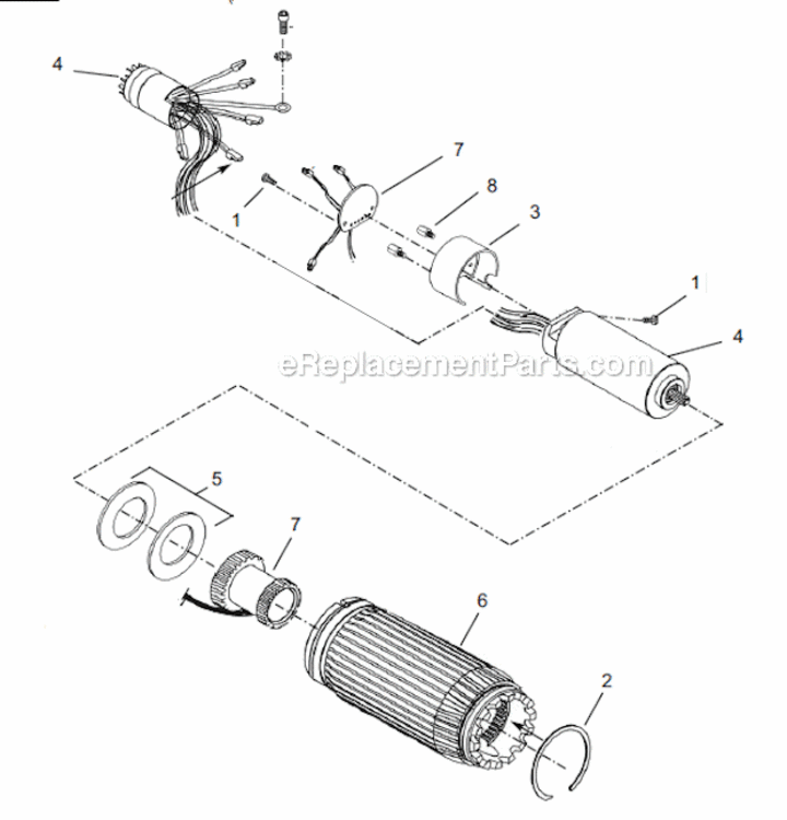 Page B Diagram and Parts List for 18EAE16S131  Cleco Ratchet