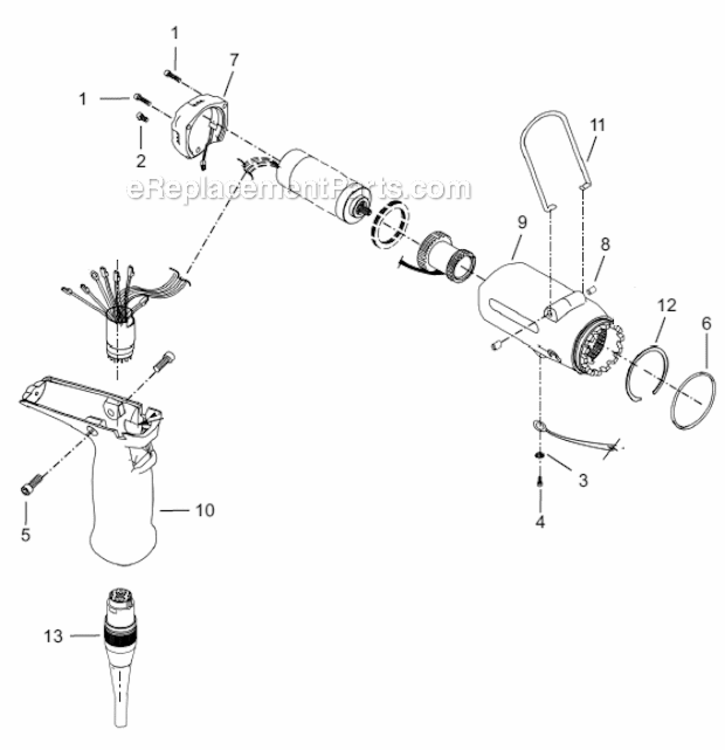 Page A Diagram and Parts List for 18EP12QP  Cleco Ratchet