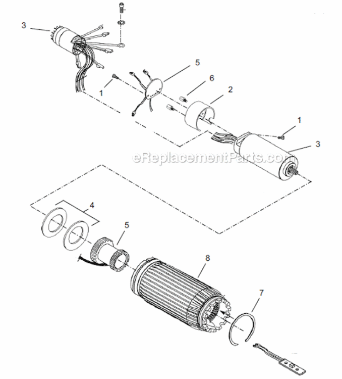 Page B Diagram and Parts List for 18ES12QP  Cleco Ratchet