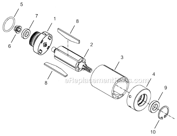 Page C Diagram and Parts List for 24NRS15A13-1  Cleco Ratchet