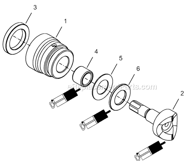 Page E Diagram and Parts List for 24NRS20H15-1  Cleco Ratchet