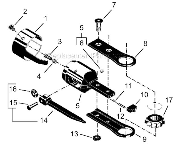 Page G Diagram and Parts List for 34NRS46H20-1  Cleco Ratchet