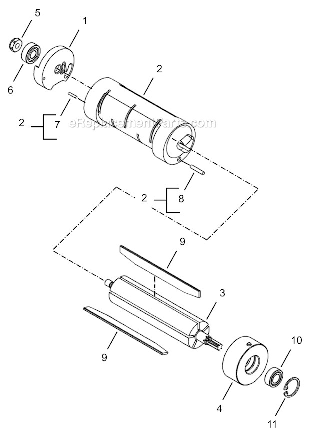 Page C Diagram and Parts List for 34NRS63H29-1  Cleco Ratchet